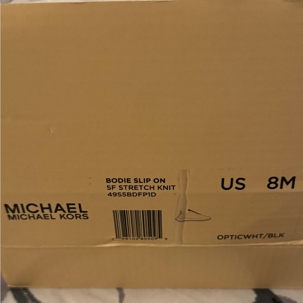 Michael Kors Bodie Slip-On Sneakers - White and Black